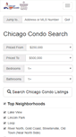 Mobile Screenshot of chicagotopcondos.com